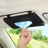 Visor Mask Holder for Car Tissue Holder Visor Mask Dispenser for Car Visor Backseat Premium Leather Mask Visor Holder for Car Wipes Case for Car Sun Visor Tissue Holder 1PCS miniinthebox
