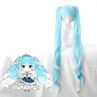 Vocaloid Snow Miku Cosplay Wigs Women