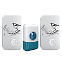 Volume Adjustable Wireless Digital Doorbell