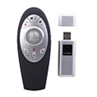 VSON V-820 2.4GHz RF Wireless Presenter with Laser Pointer and Remote Mouse (2 AAA)