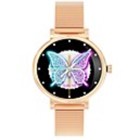 W06 Women Smartwatch for Android/ IOS/ Samsung Phones,  Bluetooth Fitness Tracker Support Heart Rate/ Blood Oxygen Measurement