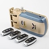 WAFU Zinc Alloy / Metal Remote Lock Smart Home Security System Home / School Security Door / Wooden Door / Composite Door (Unlocking Mode Remote Controller)