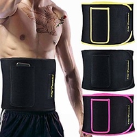 waist trainer for women and men -sauna belt,  lumbar support belt comfortable phone pocket-breathable adjustable wrap sweat wrap and waist trainer for weight loss- stomach and back lumbar support miniinthebox