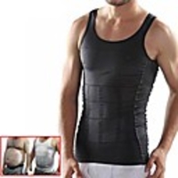 Waist Trainer Vest Body Shaper Nylon Stretchy Weight Loss Exercise Fitness Bodybuilding For Men Waist Sports Outdoor Home Office