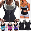 Waist Trainer Vest Body Shaper Sweat Waist Trainer Corset Sports Neoprene Yoga Pilates Exercise Fitness Stretchy Weight Loss Tummy Control For Women