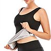 Waist Trainer Vest Body Shaper Sweat Waist Trainer Corset Sports Spandex Lycra Yoga Gym Workout Pilates Stretchy Weight Loss Tummy Fat Burner Hot Sweat For Men Women