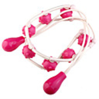 Waist/Shoulder/Back 7 Rolling Balls Massager Pink