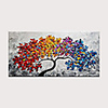 Wall Art Hand-Painted Flower Oil Painting Canvas Gallery Packaging Modern Flower Art Suitable for Living Room Bedroom Decoration Rolled Without Frame