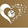 Wall Clock Stickers Wall Decals,  Fashion 3D Heart Mirror Acrylic Wall Stickers miniinthebox