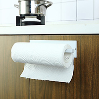 Wall Mount Toilet Paper Holder Wall Mount Black/White Carbon Steel Toilet Paper Holders miniinthebox