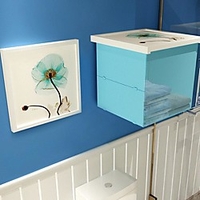 Wall Painting Cabinet Portable Storage Cabinet Waterproof Cabinet Bathroom Living Room Storage Cabinet