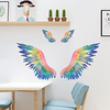 Wall Sticker Rainbow Dream Wings Feather Children
