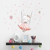 Wall Stickers Plane Decorative Wall Stickers,  PVC Home Decoration Wall Decal Wall Decoration 1pc