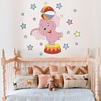 Wall Stickers Plane Wall Stickers / Holiday Wall Stickers Decorative Wall Stickers,  PVC Home Decoration Wall Decal Wall Decoration 1pc