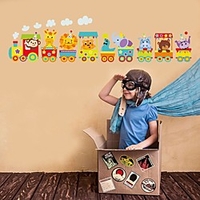 Wall Stickers Plane Wall Stickers / Holiday Wall Stickers Decorative Wall Stickers,  PVC Home Decoration Wall Decal Wall Decoration 1pc