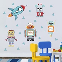 Wall Stickers Plane Wall Stickers / Holiday Wall Stickers Decorative Wall Stickers,  PVC Home Decoration Wall Decal Wall Decoration 1pc
