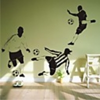 Wall Stickers Wall Decals,  Contemporary Football PVC Wall Stickers 1pc