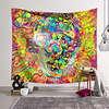 Wall Tapestry Art Deco Blanket Curtain Hanging Home Bedroom Living Room Dormitory Decoration Polyester Fiber Painted Fantasy