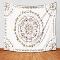 Wall Tapestry Art Deco Blanket Curtain Picnic Table Cloth Hanging Home Bedroom Living Room Dormitory Decoration Polyester Fiber Flowers