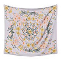 Wall Tapestry Art Deco Blanket Curtain Picnic Table Cloth Hanging Home Bedroom Living Room Dormitory Decoration Polyester Fiber Flowers