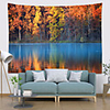Wall Tapestry Art Deco Blanket Curtain Picnic Table Cloth Hanging Home Bedroom Living Room Dormitory Decoration Polyester Fiber Forest Lake