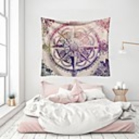 Wall Tapestry Art Deco Blanket Curtain Picnic Table Cloth Hanging Home Bedroom Living Room Dormitory Decoration Polyester Fiber Mandala 34