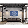 Wall Tapestry Art Deco Blanket Curtain Picnic Table Cloth Hanging Home Bedroom Living Room Dormitory Decoration Polyester Fiber Mandala Blue