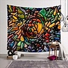 Wall Tapestry Art Deco Blanket Curtain Picnic Table Cloth Hanging Home Bedroom Living Room Dormitory Decoration Polyester Fiber Modern Oil Painting Color Dark