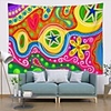 Wall Tapestry Art Deco Blanket Curtain Picnic Table Cloth Hanging Home Bedroom Living Room Dormitory Decoration Polyester Fiber Novelty Modern Oil Painting Color Abstract