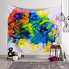 Wall Tapestry Art Deco Blanket Curtain Picnic Table Cloth Hanging Home Bedroom Living Room Dormitory Decoration Polyester Fiber Novelty Modern Oil Painting Color Paint