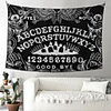 Wall Tapestry Art Deco Blanket Curtain Picnic Table Cloth Hanging Home Bedroom Living Room Dormitory Decoration Polyester Fiber Still Life Black And White