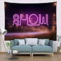 Wall Tapestry Art Deco Blanket Curtain Picnic Table Cloth Hanging Home Bedroom Living Room Dormitory Decoration Polyester Fiber Still Life Modern Neon