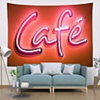 Wall Tapestry Art Deco Blanket Curtain Picnic Table Cloth Hanging Home Bedroom Living Room Dormitory Decoration Polyester Fiber Still Life Modern Neon