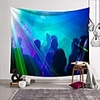Wall Tapestry Art Deco Blanket Curtain Picnic Table Cloth Hanging Home Bedroom Living Room Dormitory Decoration Polyester Fiber Still Life Modern Neon Bar Jump