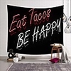 Wall Tapestry Art Deco Blanket Curtain Picnic Table Cloth Hanging Home Bedroom Living Room Dormitory Decoration Polyester Fiber Still Life Modern Neon English