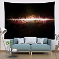 Wall Tapestry Art Deco Blanket Curtain Picnic Table Cloth Hanging Home Bedroom Living Room Dormitory Decoration Polyester Fiber Still Life Modern Neon Rhythm