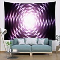 Wall Tapestry Art Deco Blanket Curtain Picnic Table Cloth Hanging Home Bedroom Living Room Dormitory Decoration Polyester Fiber Still Life Modern Neon Ripple