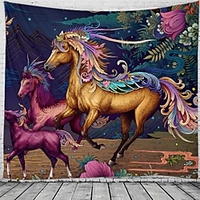 Wall Tapestry Art Decor Blanket Curtain Hanging Home Bedroom Living Room Decoration Beautiful View From The Window miniinthebox