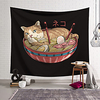 Wall Tapestry Art Decor Blanket Curtain Hanging Home Bedroom Living Room Decoration Cat miniinthebox