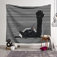 Wall Tapestry Art Decor Blanket Curtain Hanging Home Bedroom Living Room Decoration Ferocious Cat Claw