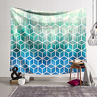 Wall Tapestry Art Decor Blanket Curtain Hanging Home Bedroom Living Room Decoration Geometry Graphics