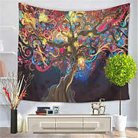 Wall Tapestry Art Decor Blanket Curtain Hanging Home Bedroom Living Room Decoration miniinthebox