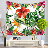 Wall Tapestry Art Decor Blanket Curtain Hanging Home Bedroom Living Room Decoration Plants miniinthebox