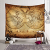 Wall Tapestry Art Decor Blanket Curtain Hanging Home Bedroom Living Room Decoration Polyester Ancient World Map miniinthebox