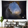 Wall Tapestry Art Decor Blanket Curtain Hanging Home Bedroom Living Room Decoration Polyester Beach Starry Sky miniinthebox