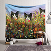 Wall Tapestry Art Decor Blanket Curtain Hanging Home Bedroom Living Room Decoration Polyester Cat miniinthebox