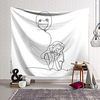Wall Tapestry Art Decor Blanket Curtain Hanging Home Bedroom Living Room Decoration Polyester Character Pictures