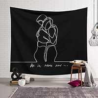 Wall Tapestry Art Decor Blanket Curtain Hanging Home Bedroom Living Room Decoration Polyester Character Pictures