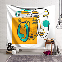 Wall Tapestry Art Decor Blanket Curtain Hanging Home Bedroom Living Room Decoration Polyester Character Pictures