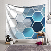 Wall Tapestry Art Decor Blanket Curtain Hanging Home Bedroom Living Room Decoration Polyester Checkered miniinthebox